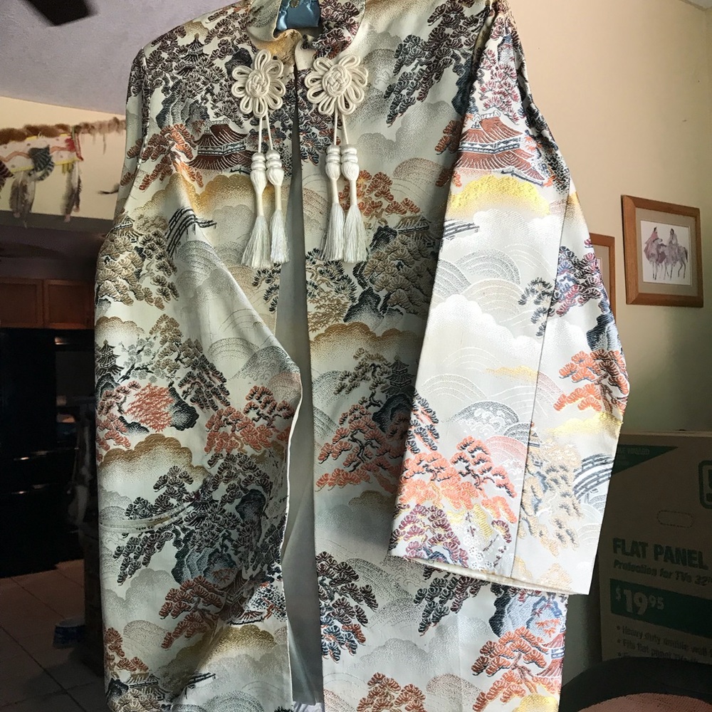 Vintage Japanese tapestry coat